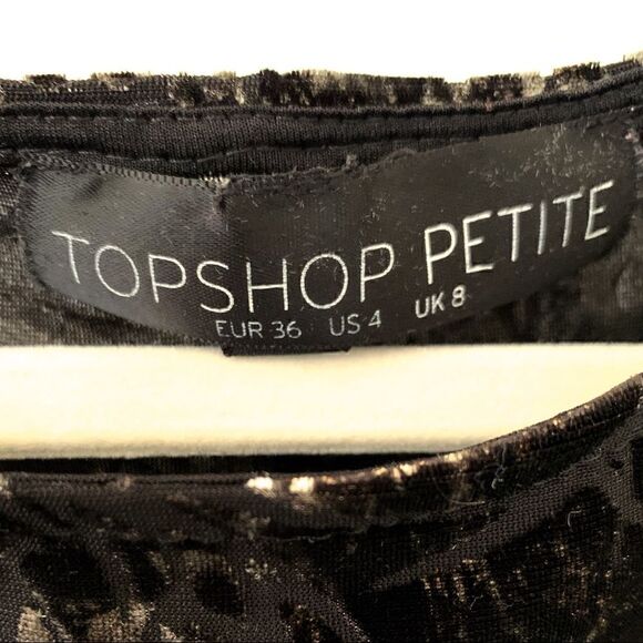 Topshop Printed Top  - Picture 2 of 3